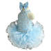 Infant/toddler/baby/children/kids Girl's glitz Pageant evening/prom Dress/clothing 1-6T G284baby blue